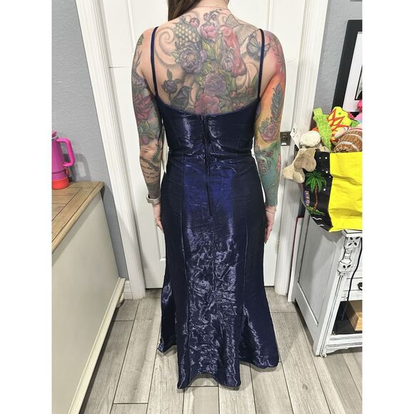 VTG Jessica McClintock Gown Women's 90s Gunne‎ Sax Purple Formal 9/10 - Picture 2 of 9